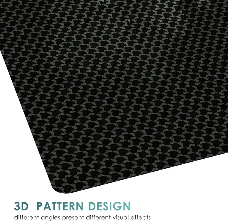 Vicwe Office Chair Mat for Hard Floor, 55"x36" Anti-Slip PVC Computer Chair Mats for Gaming, Easy Glide for Chairs, Multi-Purpose Floor Protector Desk Chair Mat for Home Office - Image 4